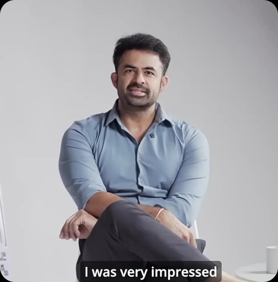 Sravan Raghavendra testimonial